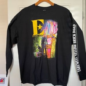 NWOT | Elton John Farewell Tour | Long-sleeve T shirt | 2X